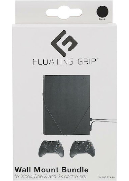 Floating Grips Xbox One X and Controller Wall Mounts - Bundle (Black) XONE NEW