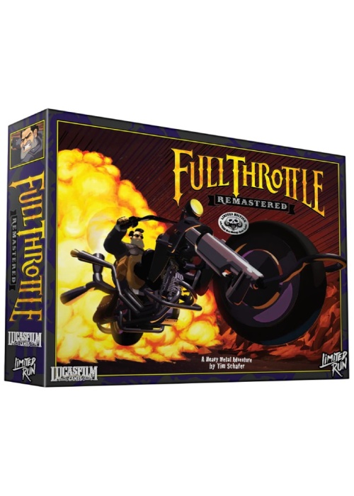 Full Throttle Remastered Collector's Edition (Limited Run) (Import) PS4 NEW