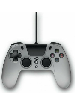 Gioteck Playstation 4 VX-4 Wired Controller (Silver) PS4 NEW