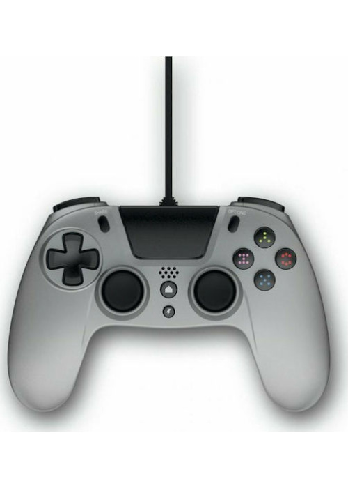 Gioteck Playstation 4 VX-4 Wired Controller (Silver) PS4 NEW