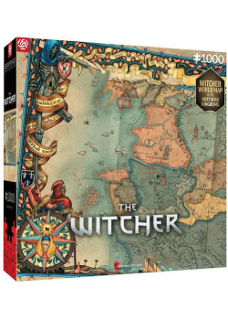 Good Loot - Gaming Puzzle The Witcher 3 The Northern Kingdoms Puzzles - 1000 NEW