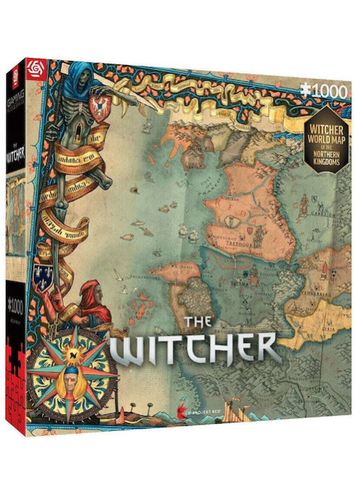 Good Loot - Gaming Puzzle The Witcher 3 The Northern Kingdoms Puzzles - 1000 NEW
