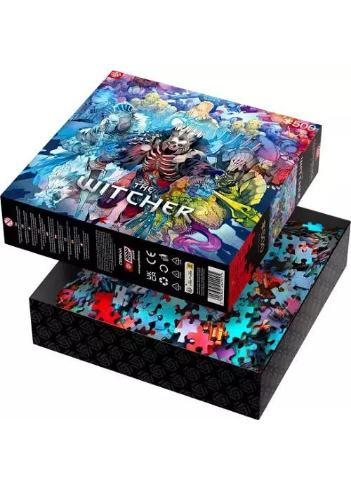 Good Loot - Gaming Puzzle The Witcher Monster Faction Puzzles 500 Videogames NEW