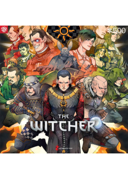 Good Loot - Gaming Puzzle The Witcher Nilfgaard (500 pieces) Videogames NEW