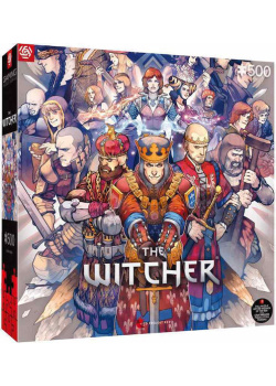 Good Loot - Gaming Puzzle The Witcher Northern Realms (500 pieces) Videogames NEW