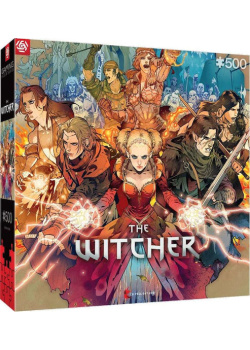Good Loot - Gaming Puzzle The Witcher Scoia'tael Puzzles - 500 Videogames NEW