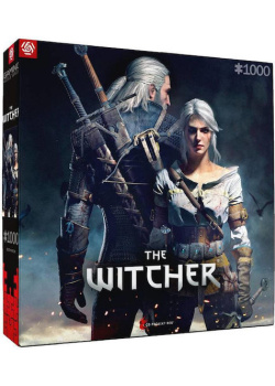Good Loot - Gaming Puzzle The Witcher (Wiedźmin) Geralt and Ciri Puzzles - 100 NEW
