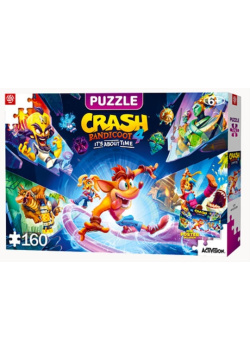 Good Loot - Kids Crash Bandicoot 4 It's About Time Puzzles - 160 Videogames NEW
