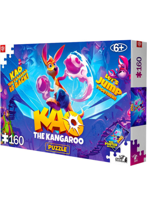 Good Loot - Kids Kao The Kangaroo - Kao is Back Puzzles - 160 Videogames NEW