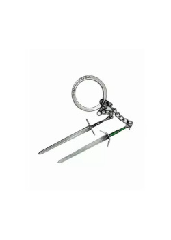 Good Loot - The Witcher 3 Geralt Two Swords Keychain Videogames NEW