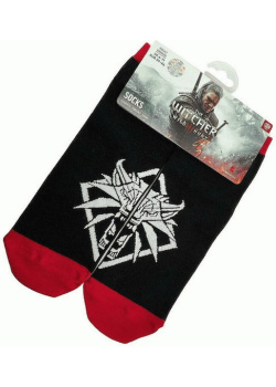 Good Loot - The Witcher 3 Wolf Ankle Socks Videogames NEW