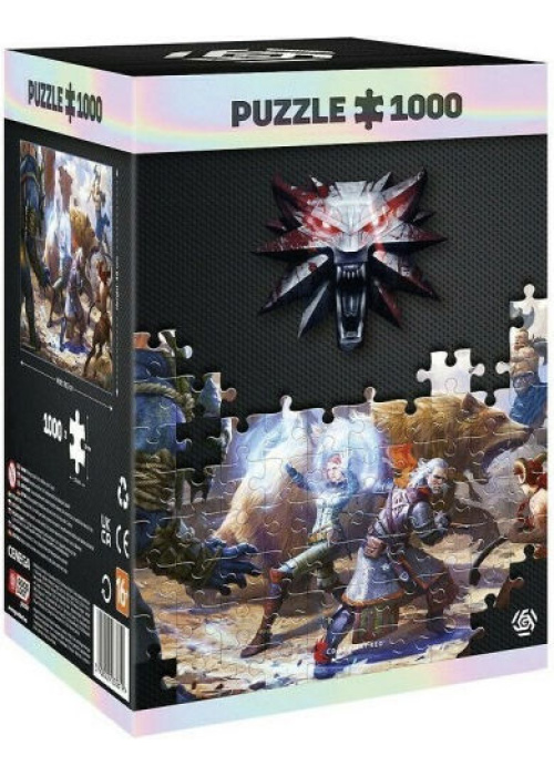 Good Loot - The Witcher Puxxle Geralt  and  Triss Videogames NEW