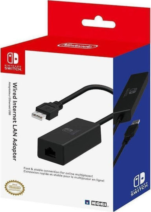 HORI Officially Licensed LAN Adaptor Switch Nintendo Switch NEW