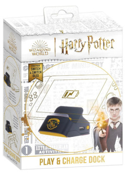 Harry Potter-Nintendo Switch-2 in 1 Dock and Stand-Black Hogwarts NEW