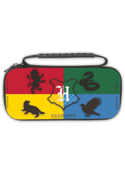 Harry Potter - Slim carrying case - 4 Houses Nintendo Switch NEW