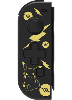 Hori D-PAD Controller - Left - (PIKACHU BLACK  and  GOLD) - Nintendo Switch NEW