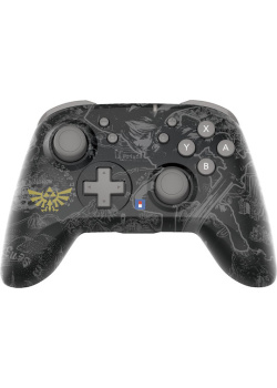 Hori HORIPAD Wireless (Zelda - Black  and  Grey) Nintendo Switch NEW