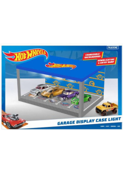 Hot Wheels Garage Display Case Light Videogames NEW