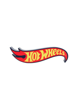 Hot Wheels Shaped Logo Light Videogames NEW