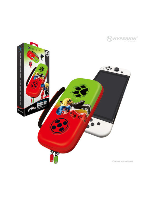 Hyperkin Official Miraculous Hard Carrying Case - SwitchLiteOled (Bug  and  Ca NEW