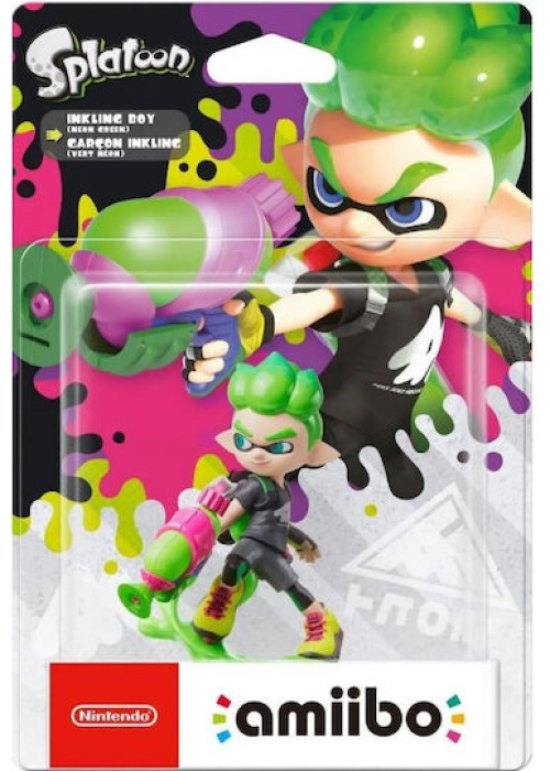 Inkling Boy Neon Green (Splatoon) Toys for games NEW