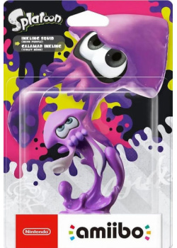 Inkling Squid Neon Purple (Splatoon) Toys for games NEW