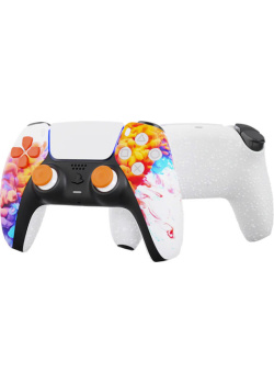 King Wireless  Controller For Ps5 Color Splash 4 PS5 NEW