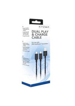 Kyzar Play and charge cable for PS5 PS5 NEW