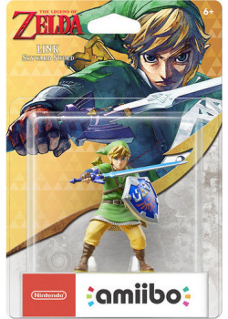 Link amiibo (The Legend of Zelda Skyward Sword) Toys for games NEW