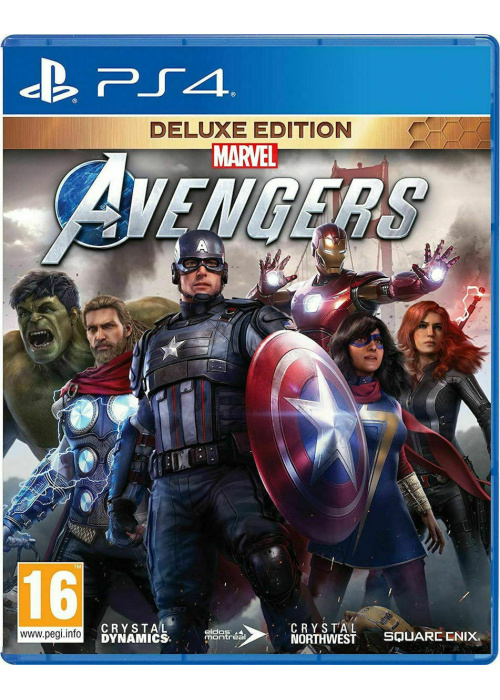 Marvel's Avengers (Deluxe Edition) (Import) PS4 NEW