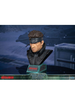Metal Gear Solid (Solid Snake Grand-Scale Bust) RESIN Statue Videogames NEW