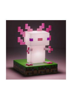 Minecraft - Axolotl Icon Light Videogames NEW