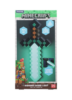 Minecraft - Diamond Sword Light Videogames NEW