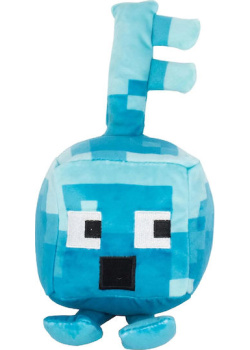 Minecraft Dungeons Happly Explorer Diamond Key Golem Plush Videogames Blue NEW