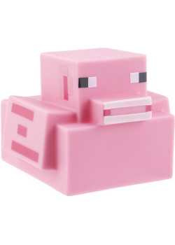 Minecraft Pig Bath Duck Videogames NEW