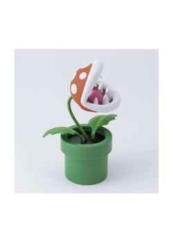 Mini Piranha Plant Posable Lamp Videogames NEW