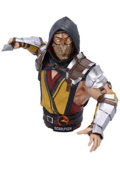 Mortal Kombat Scorpion Bust 29.5cm Videogames NEW