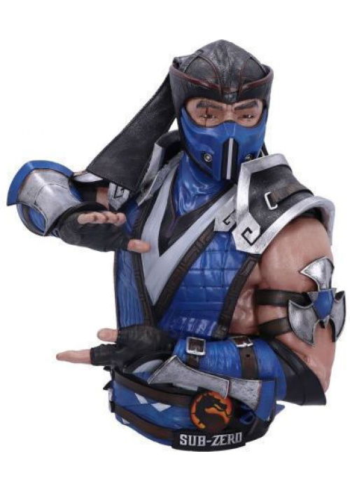 Mortal Kombat Sub-Zero Bust 29cm Videogames NEW
