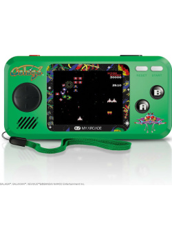 Myarcade Pocketplayer Galaga 3 games Retro Gaming NEW