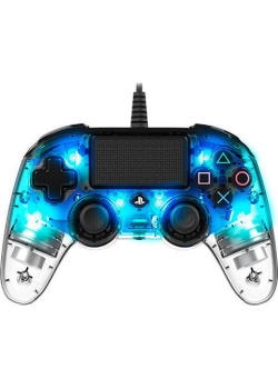 Nacon Compact Controller LED (Blue) PS4 NEW