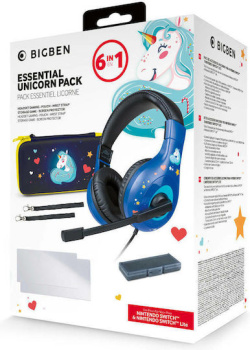 Nacon Essential Pack Switch Unicorn Nintendo Switch NEW