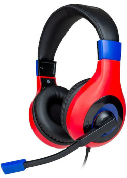 Nacon Stereo Gaming Headset V1 Dark RedDark Blue Switch Nintendo Switch NEW