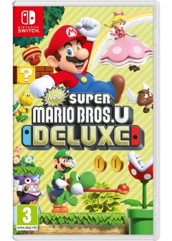 New Super Mario Bros. U Deluxe (UK, SE, DK, FI) Nintendo Switch NEW