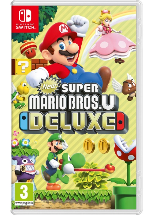 New Super Mario Bros. U Deluxe (UK, SE, DK, FI) Nintendo Switch NEW