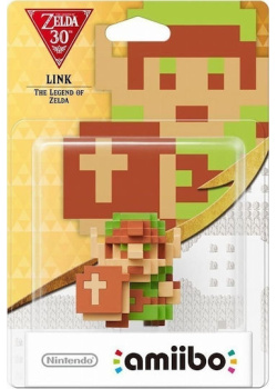 Nintendo Amiibo Figurine 8 Bit Link Wii U NEW