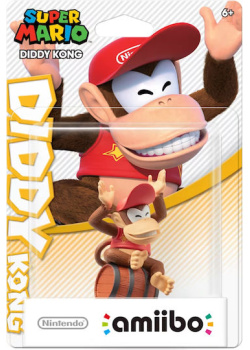 Nintendo Amiibo Figurine Diddy Kong (Super Mario Collection) Wii U NEW