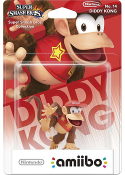 Nintendo Amiibo Figurine Diddy Kong Wii U NEW