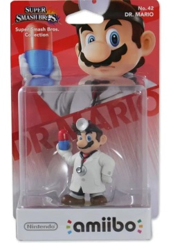 Nintendo Amiibo Figurine Dr. Mario Wii U NEW