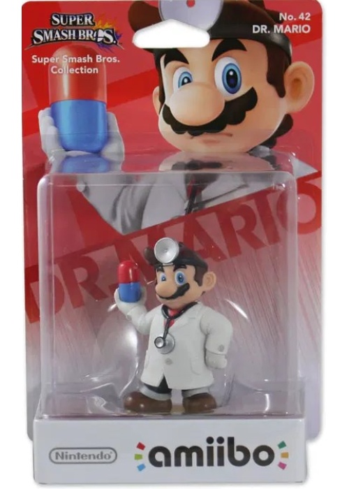 Nintendo Amiibo Figurine Dr. Mario Wii U NEW