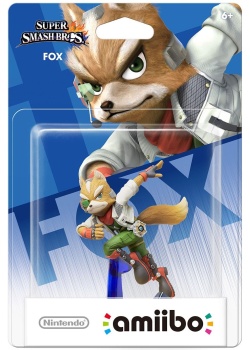Nintendo Amiibo Figurine Fox Wii U NEW